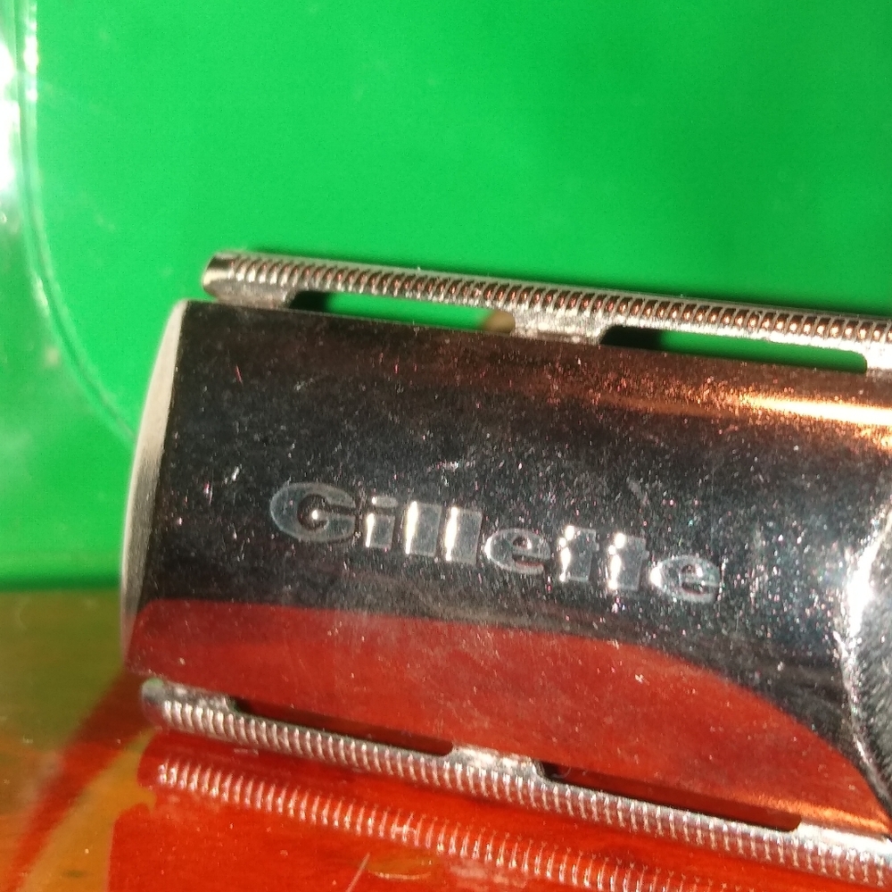 📦vintage box:1950's VINTAGE mini travel GILLETTE - Picture 12 of 16